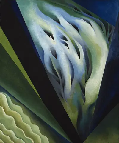 Blue and Green Music Georgia O'Keeffe